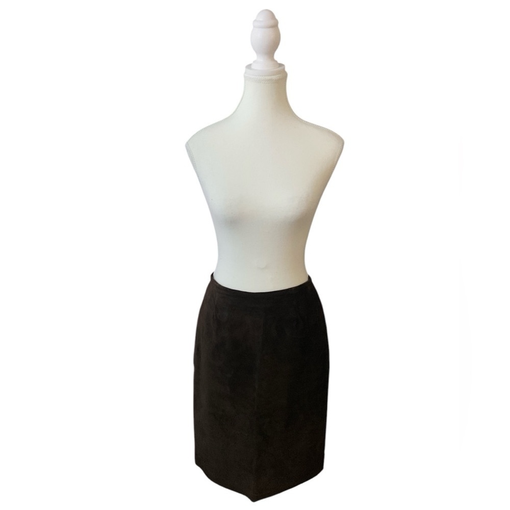 Danier - Vintage suede leather pencil skirt